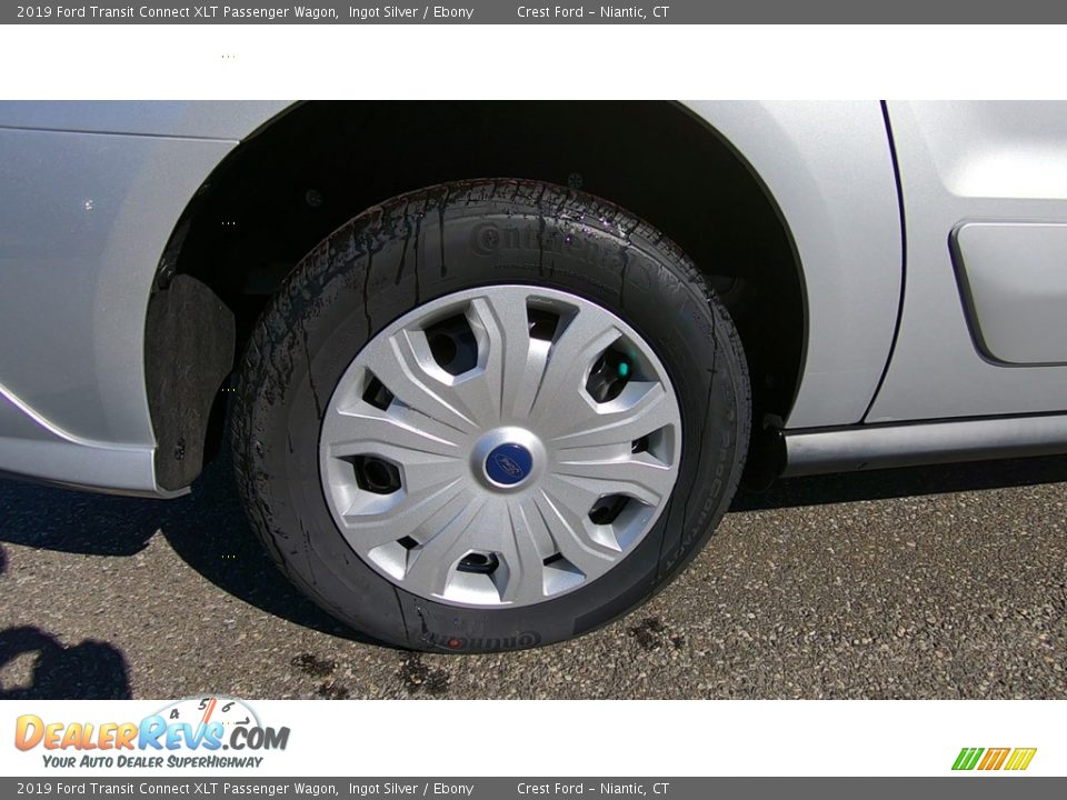 2019 Ford Transit Connect XLT Passenger Wagon Ingot Silver / Ebony Photo #22