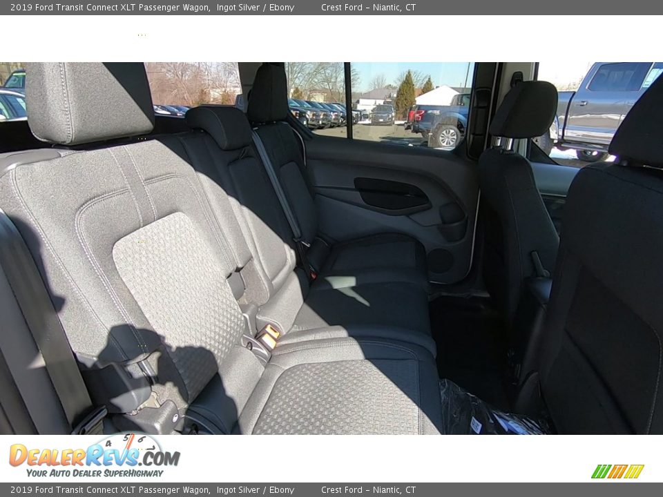 2019 Ford Transit Connect XLT Passenger Wagon Ingot Silver / Ebony Photo #23