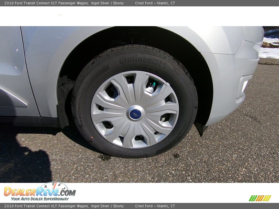 2019 Ford Transit Connect XLT Passenger Wagon Ingot Silver / Ebony Photo #27