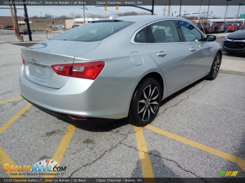 2018 Chevrolet Malibu LT Silver Ice Metallic / Jet Black Photo #4