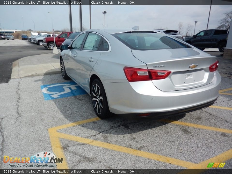 2018 Chevrolet Malibu LT Silver Ice Metallic / Jet Black Photo #5