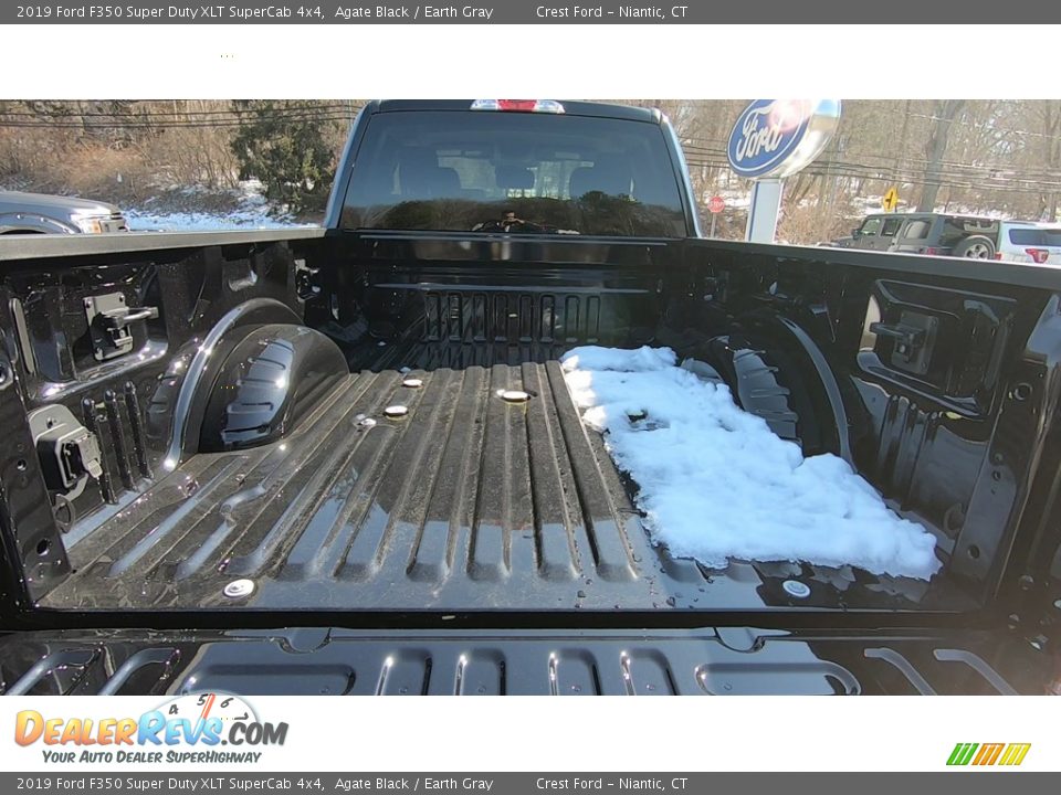 2019 Ford F350 Super Duty XLT SuperCab 4x4 Agate Black / Earth Gray Photo #20
