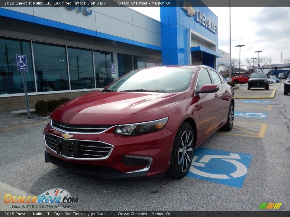 2018 Chevrolet Malibu LT Cajun Red Tintcoat / Jet Black Photo #1