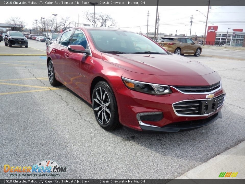 2018 Chevrolet Malibu LT Cajun Red Tintcoat / Jet Black Photo #3