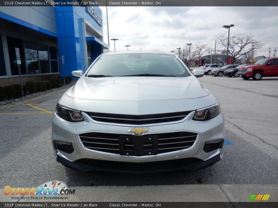 2018 Chevrolet Malibu LT Silver Ice Metallic / Jet Black Photo #2