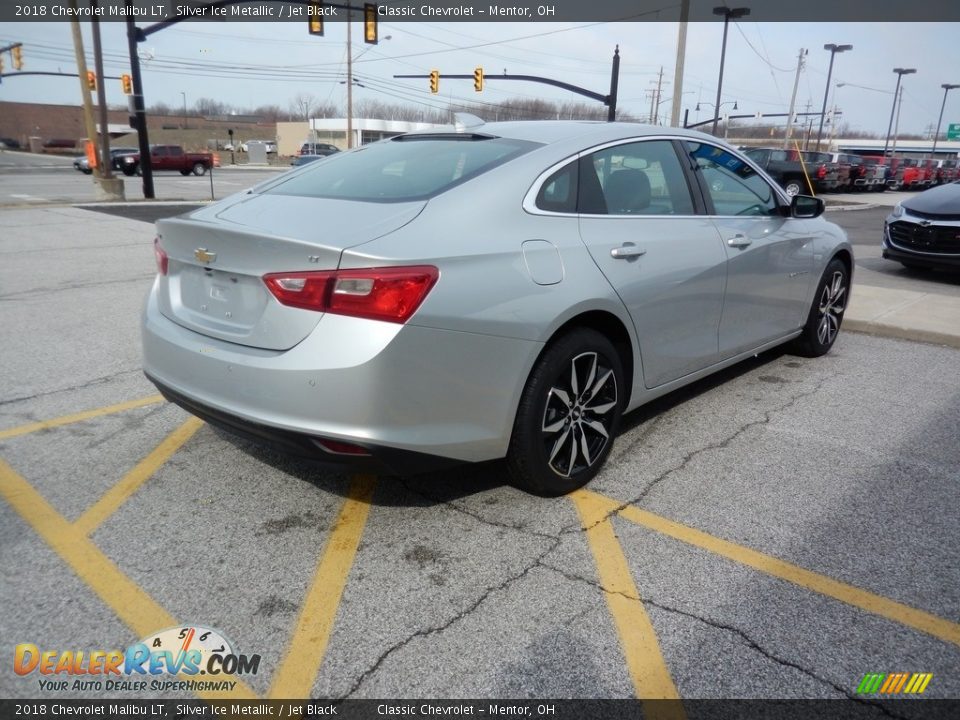 2018 Chevrolet Malibu LT Silver Ice Metallic / Jet Black Photo #4