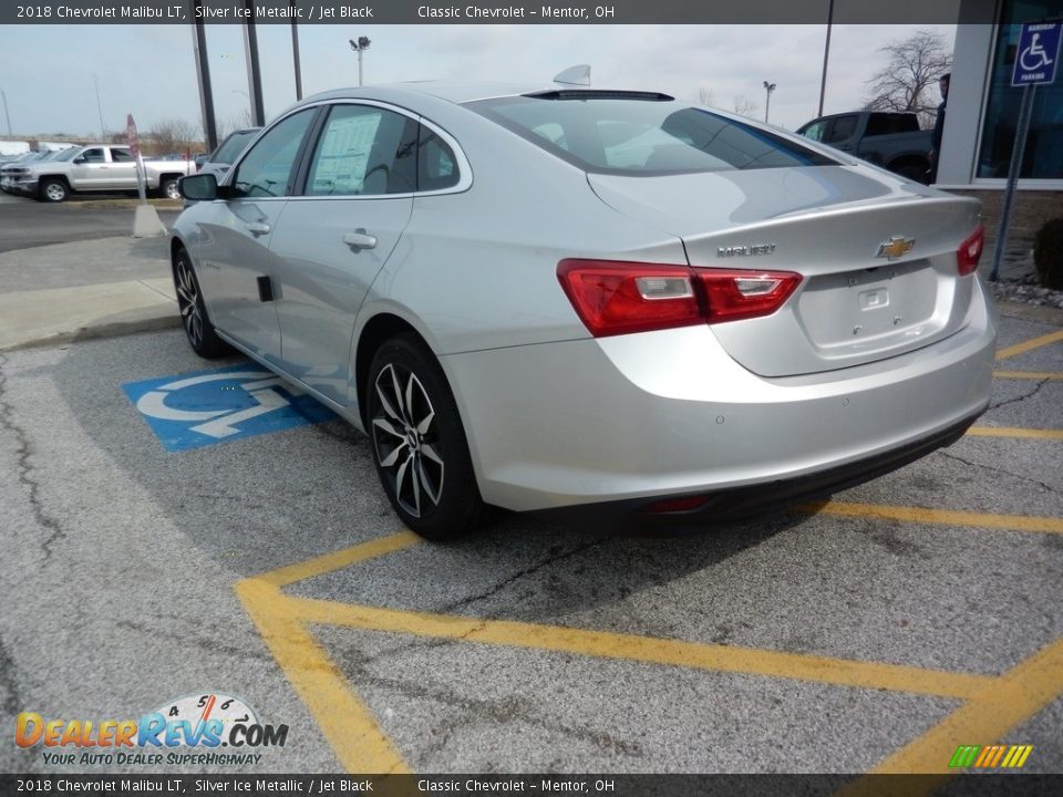 2018 Chevrolet Malibu LT Silver Ice Metallic / Jet Black Photo #5