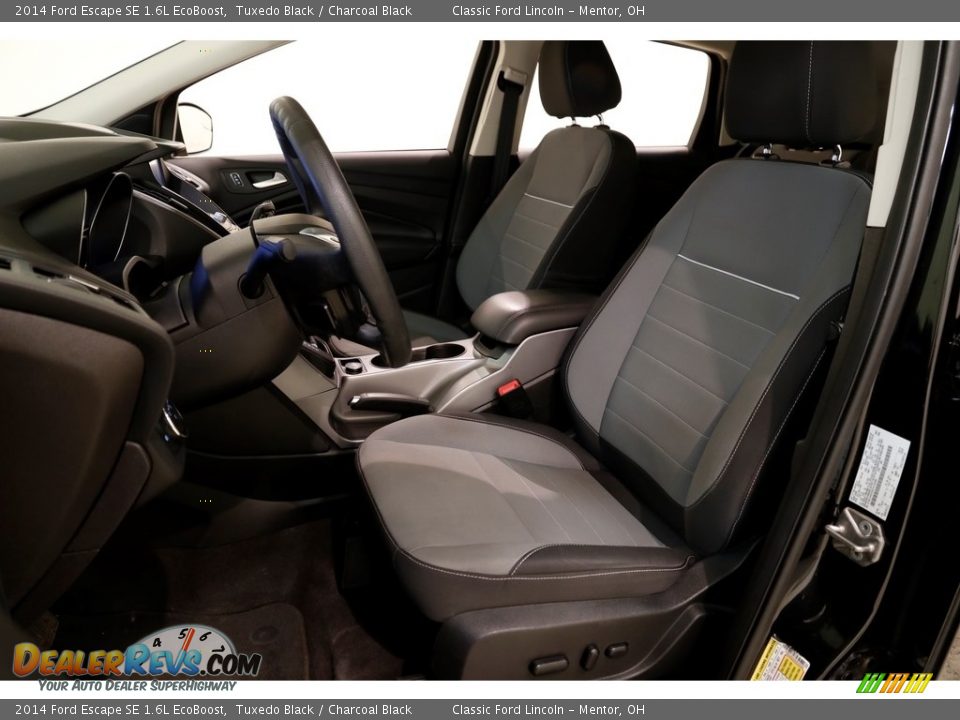 2014 Ford Escape SE 1.6L EcoBoost Tuxedo Black / Charcoal Black Photo #5