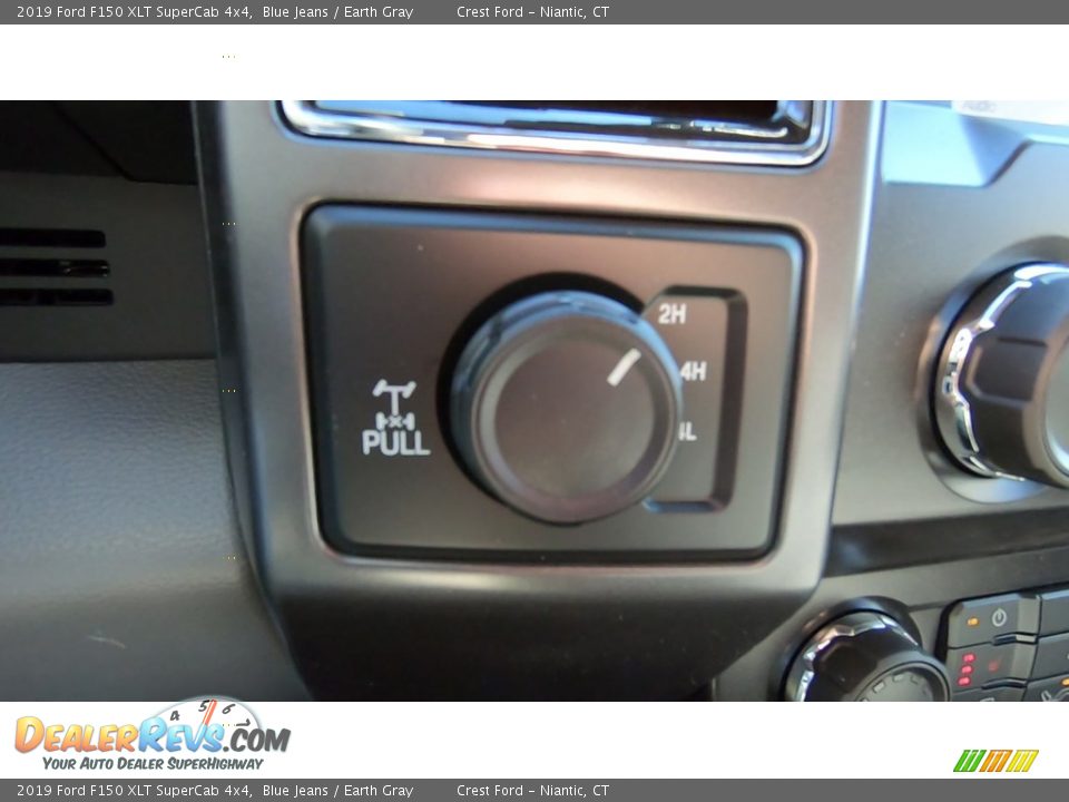 2019 Ford F150 XLT SuperCab 4x4 Blue Jeans / Earth Gray Photo #16