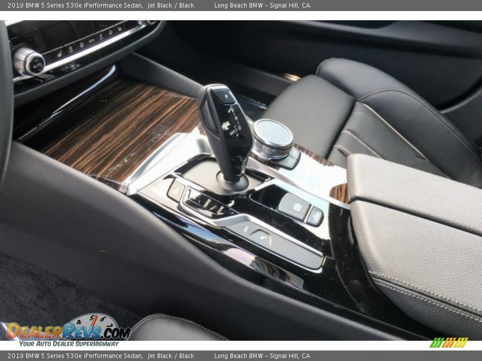 2019 BMW 5 Series 530e iPerformance Sedan Jet Black / Black Photo #7