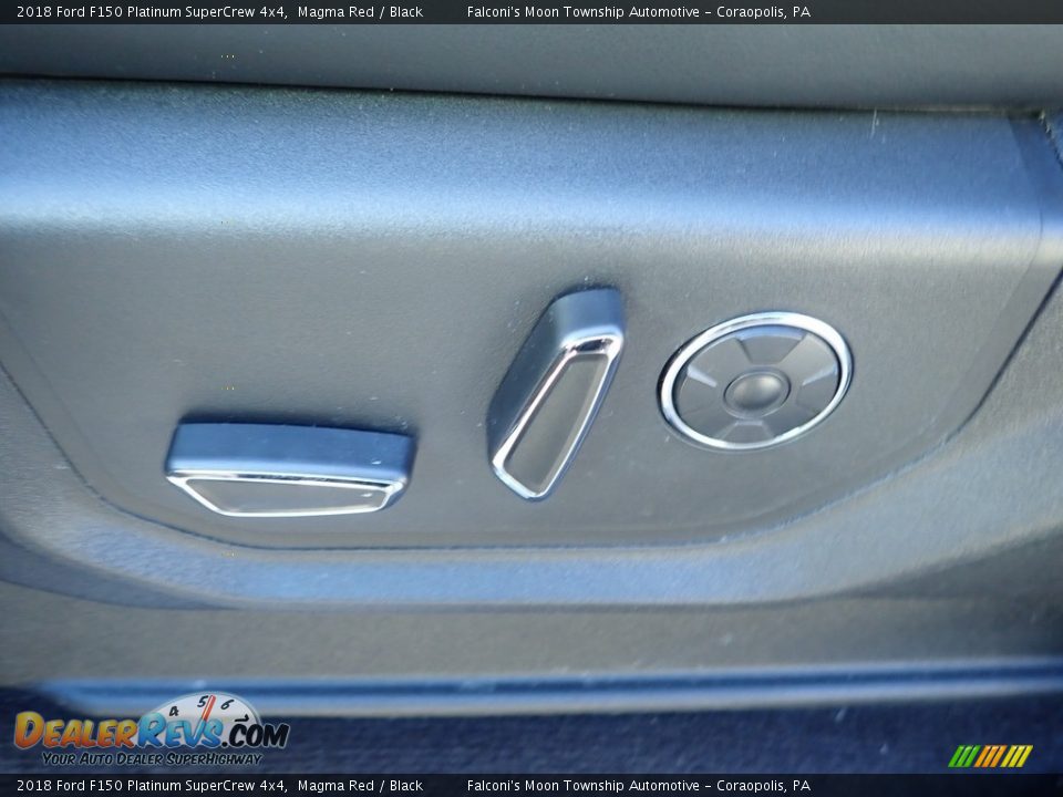2018 Ford F150 Platinum SuperCrew 4x4 Magma Red / Black Photo #19