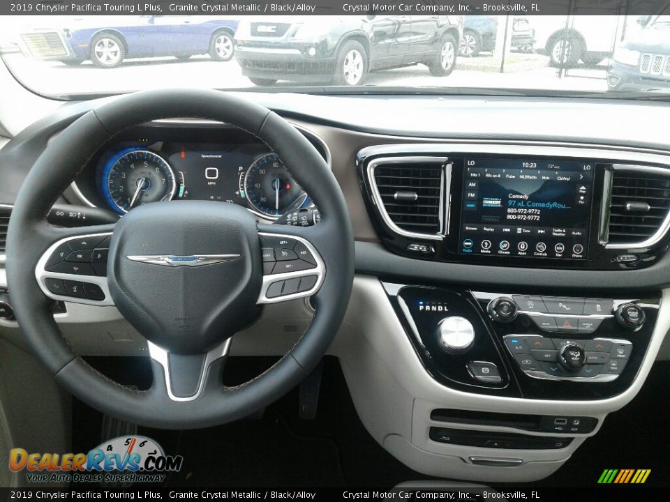 2019 Chrysler Pacifica Touring L Plus Granite Crystal Metallic / Black/Alloy Photo #13