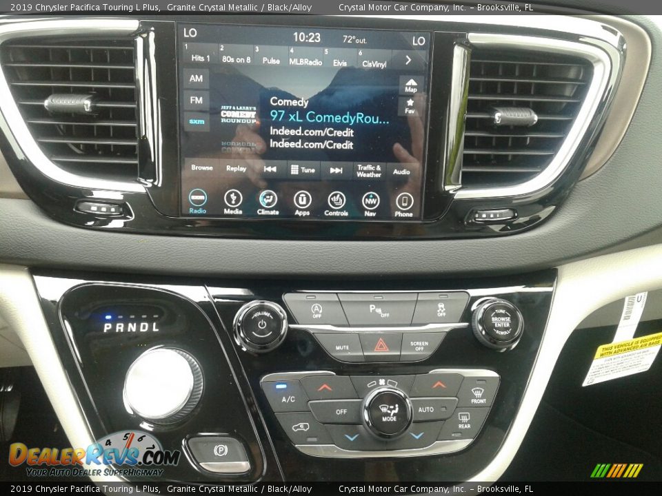 2019 Chrysler Pacifica Touring L Plus Granite Crystal Metallic / Black/Alloy Photo #15
