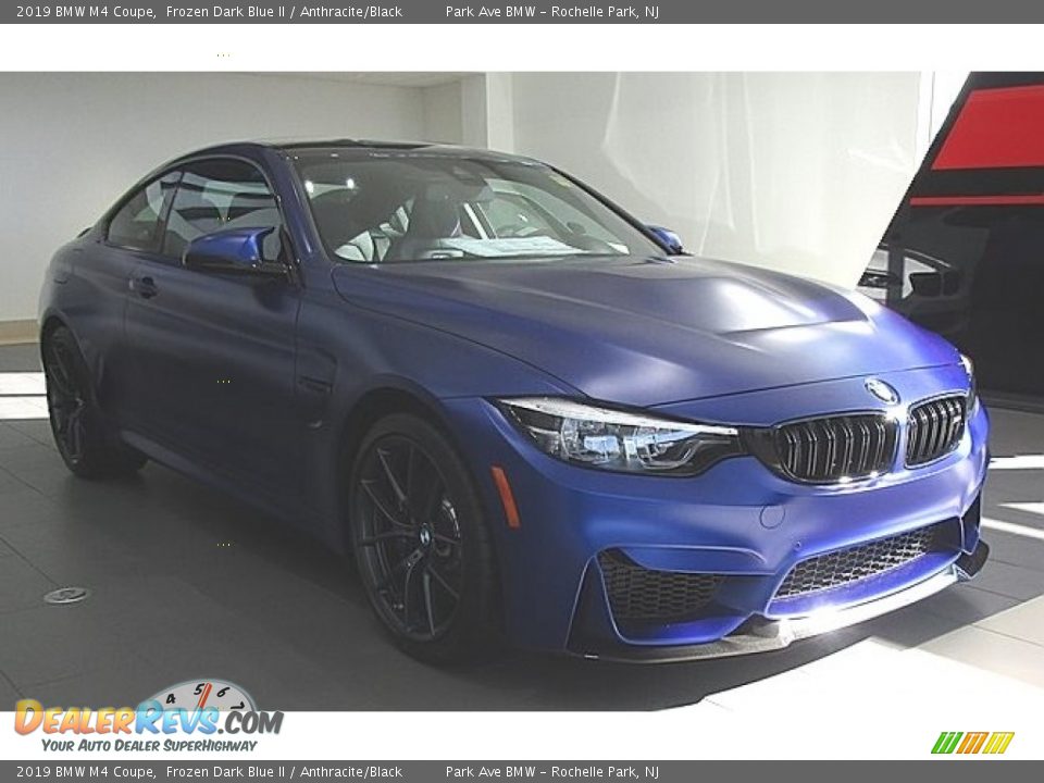 Frozen Dark Blue II 2019 BMW M4 Coupe Photo #7