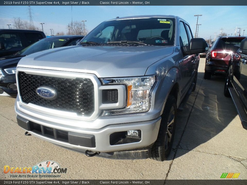 2019 Ford F150 STX SuperCrew 4x4 Ingot Silver / Black Photo #1