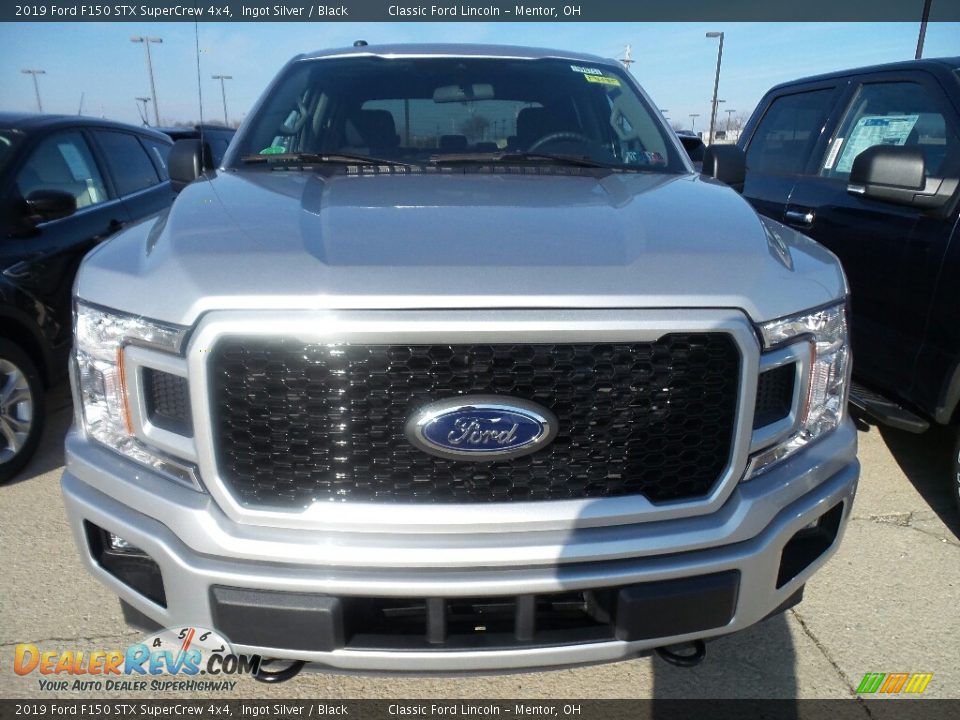 2019 Ford F150 STX SuperCrew 4x4 Ingot Silver / Black Photo #2