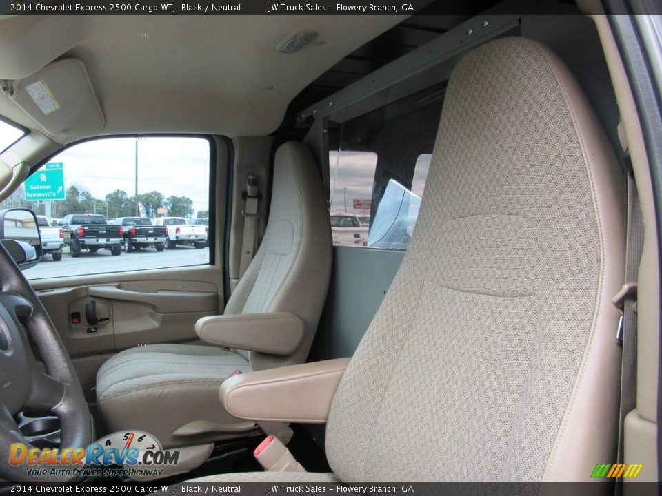 2014 Chevrolet Express 2500 Cargo WT Black / Neutral Photo #12