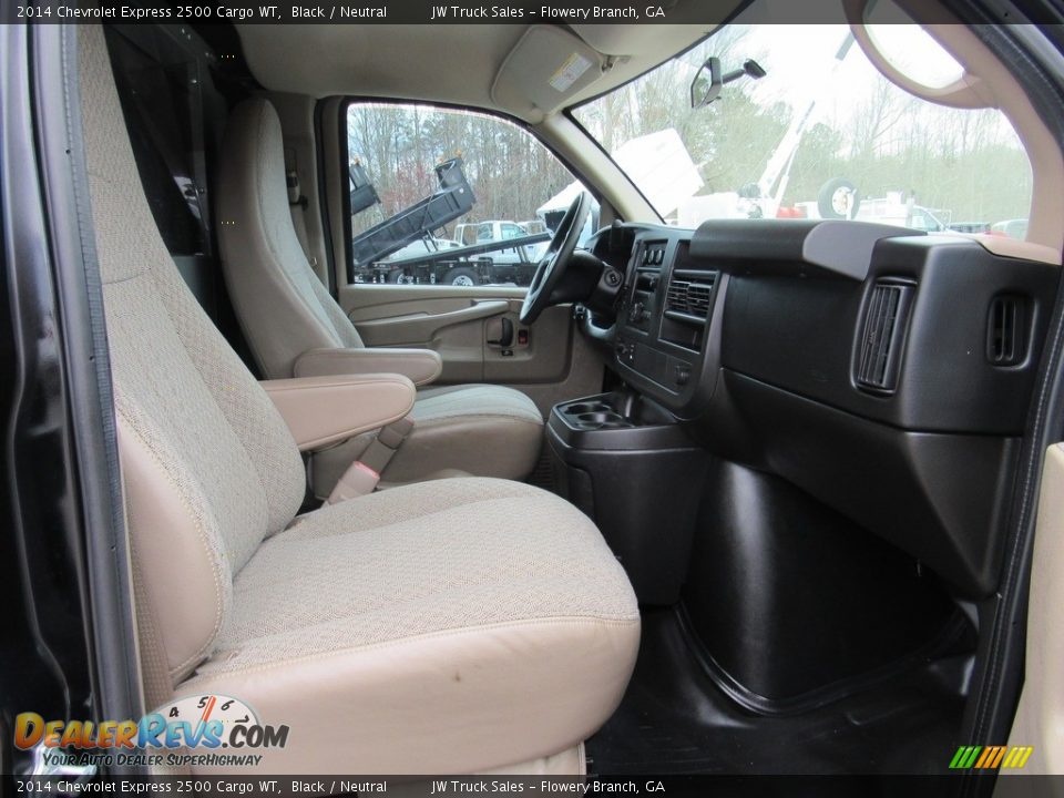 2014 Chevrolet Express 2500 Cargo WT Black / Neutral Photo #26