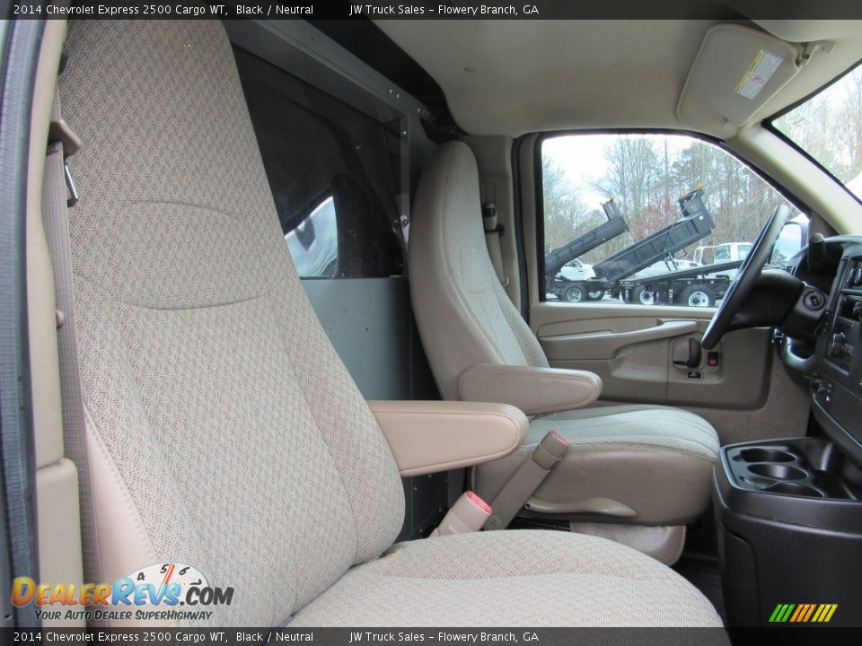 2014 Chevrolet Express 2500 Cargo WT Black / Neutral Photo #27