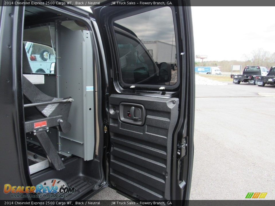 2014 Chevrolet Express 2500 Cargo WT Black / Neutral Photo #33