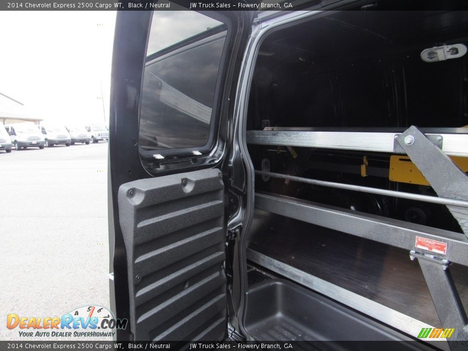 2014 Chevrolet Express 2500 Cargo WT Black / Neutral Photo #34