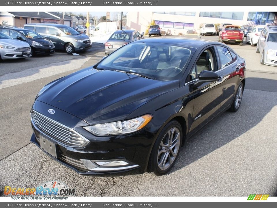 2017 Ford Fusion Hybrid SE Shadow Black / Ebony Photo #1