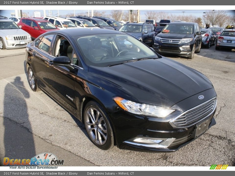 2017 Ford Fusion Hybrid SE Shadow Black / Ebony Photo #3