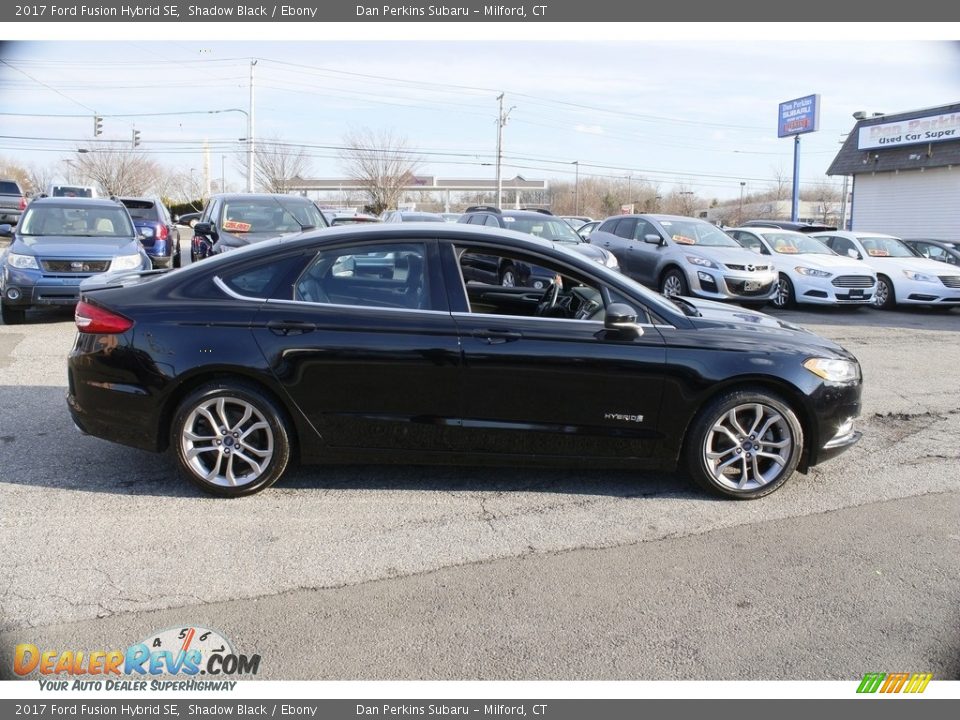 2017 Ford Fusion Hybrid SE Shadow Black / Ebony Photo #4