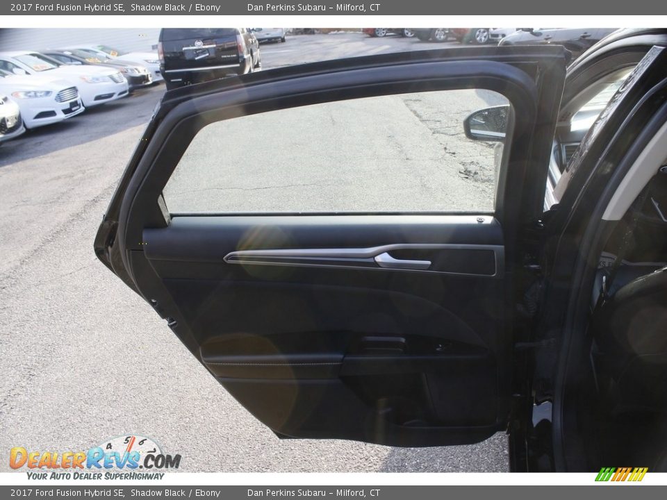 2017 Ford Fusion Hybrid SE Shadow Black / Ebony Photo #11