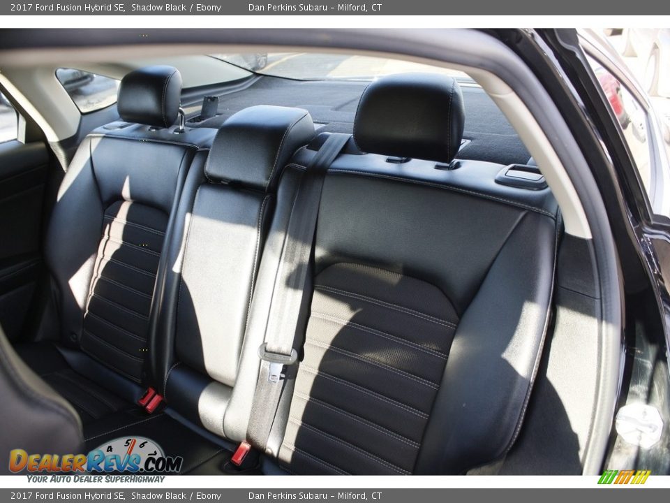 2017 Ford Fusion Hybrid SE Shadow Black / Ebony Photo #12