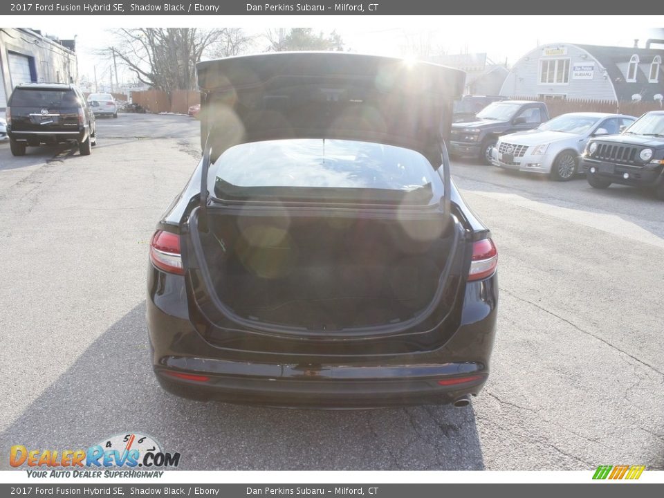 2017 Ford Fusion Hybrid SE Shadow Black / Ebony Photo #13