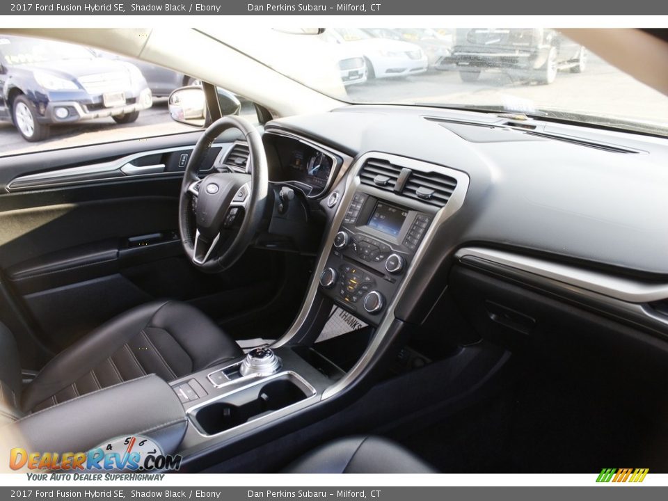 2017 Ford Fusion Hybrid SE Shadow Black / Ebony Photo #15