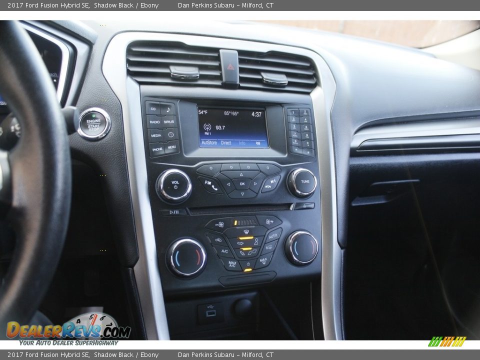 2017 Ford Fusion Hybrid SE Shadow Black / Ebony Photo #18