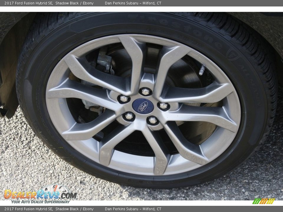 2017 Ford Fusion Hybrid SE Shadow Black / Ebony Photo #21