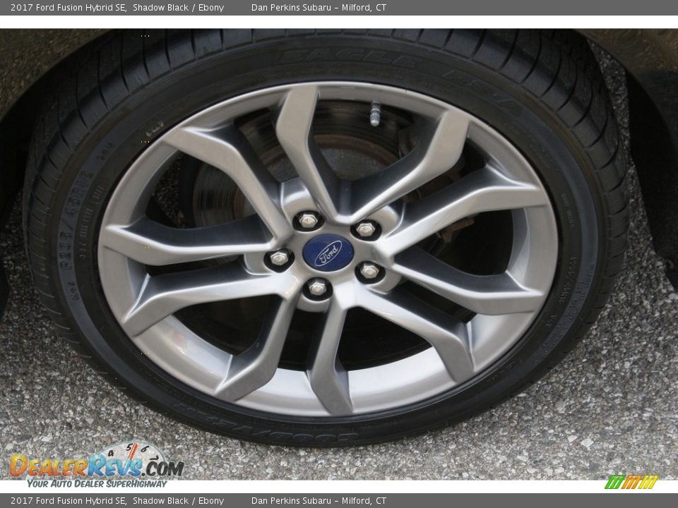 2017 Ford Fusion Hybrid SE Shadow Black / Ebony Photo #22
