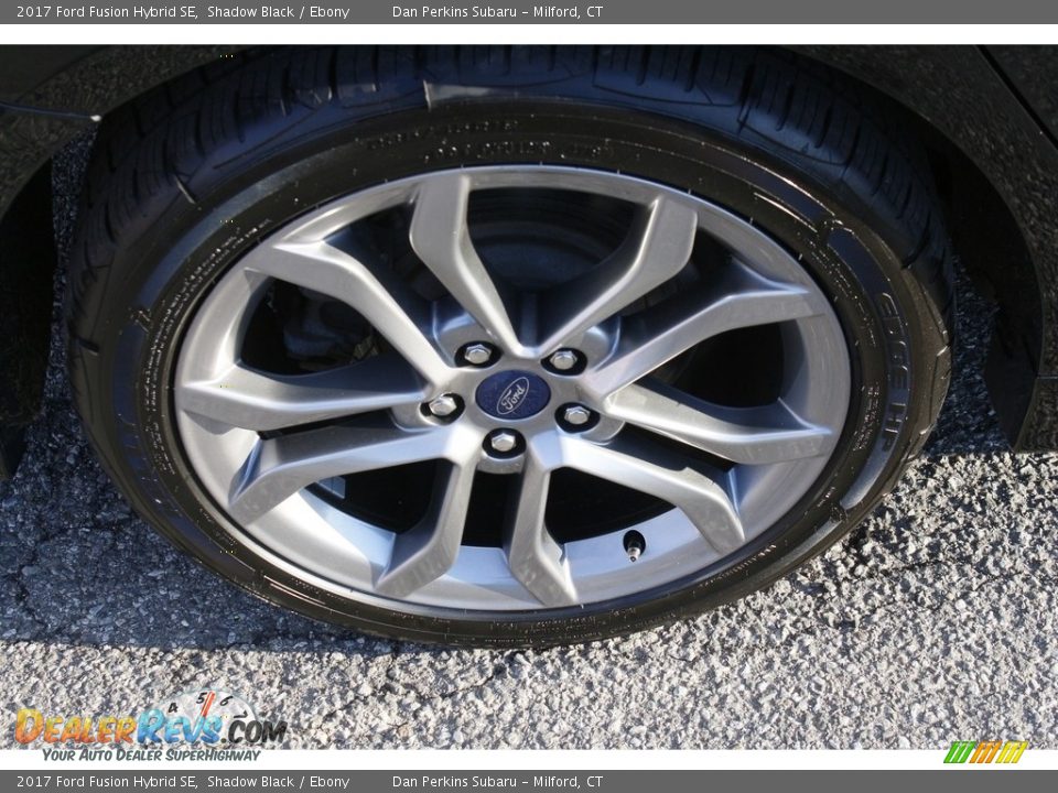 2017 Ford Fusion Hybrid SE Shadow Black / Ebony Photo #23
