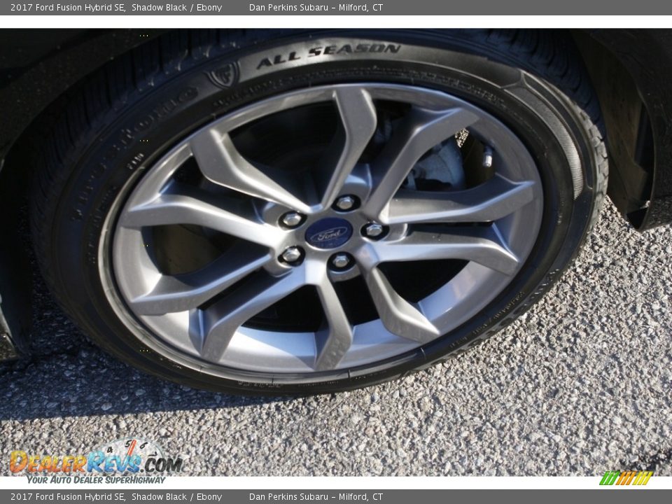 2017 Ford Fusion Hybrid SE Shadow Black / Ebony Photo #24