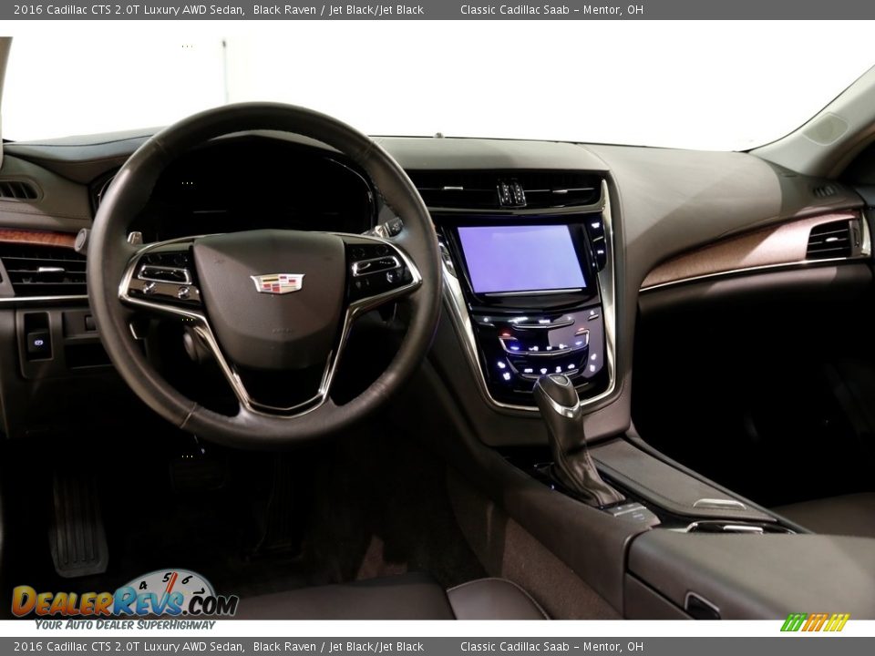 2016 Cadillac CTS 2.0T Luxury AWD Sedan Black Raven / Jet Black/Jet Black Photo #6