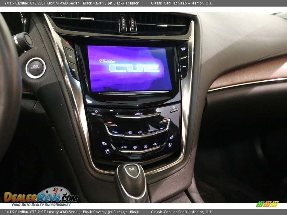 2016 Cadillac CTS 2.0T Luxury AWD Sedan Black Raven / Jet Black/Jet Black Photo #9
