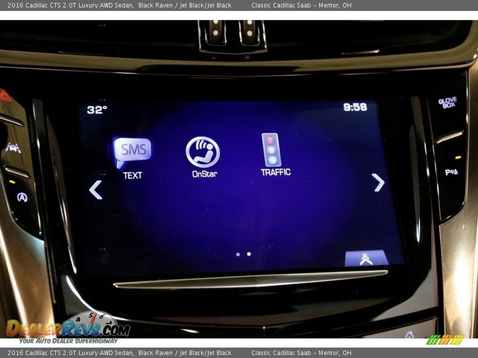 2016 Cadillac CTS 2.0T Luxury AWD Sedan Black Raven / Jet Black/Jet Black Photo #11