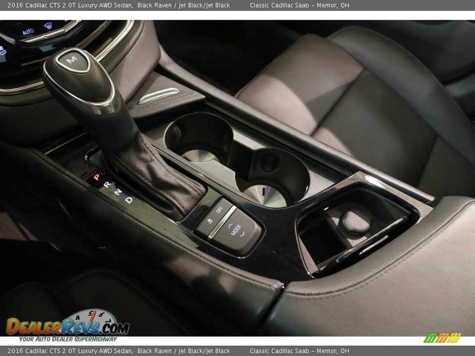 2016 Cadillac CTS 2.0T Luxury AWD Sedan Black Raven / Jet Black/Jet Black Photo #16