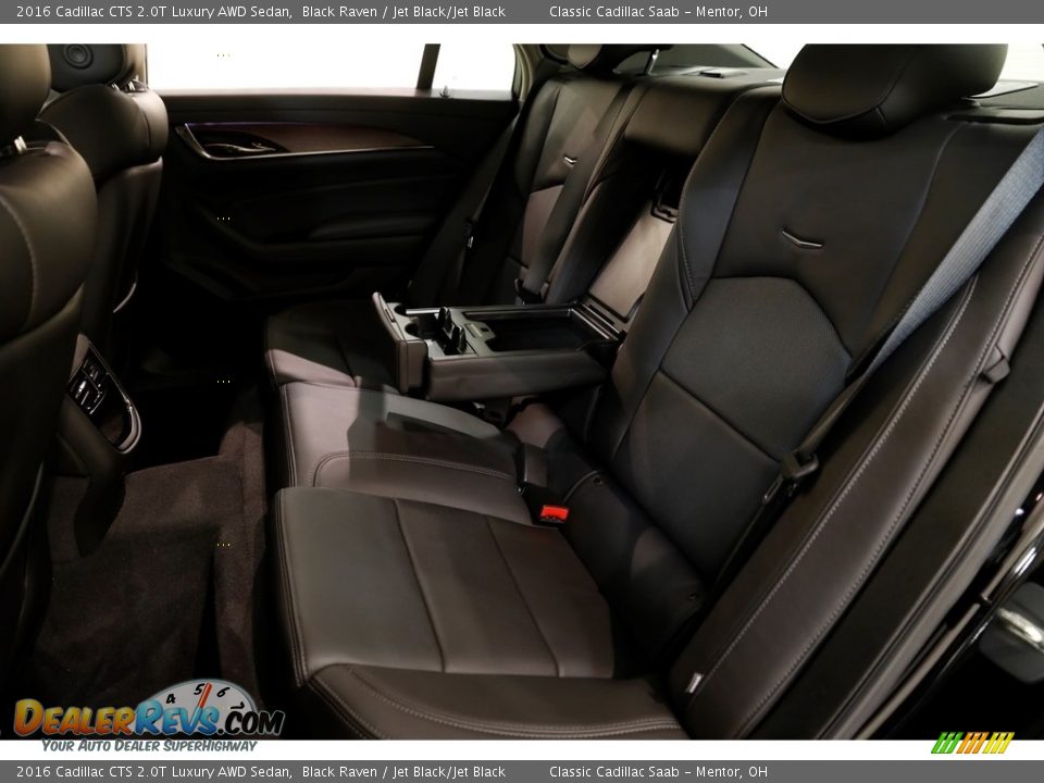 2016 Cadillac CTS 2.0T Luxury AWD Sedan Black Raven / Jet Black/Jet Black Photo #20