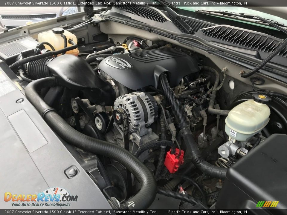 2007 Chevrolet Silverado 1500 Classic LS Extended Cab 4x4 Sandstone Metallic / Tan Photo #20