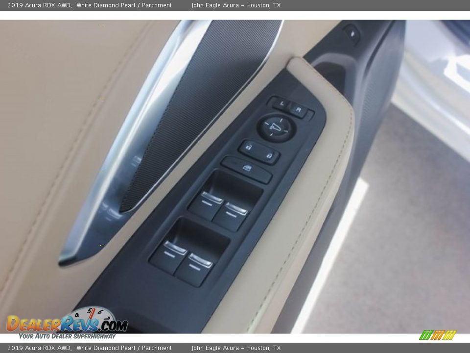 2019 Acura RDX AWD White Diamond Pearl / Parchment Photo #12