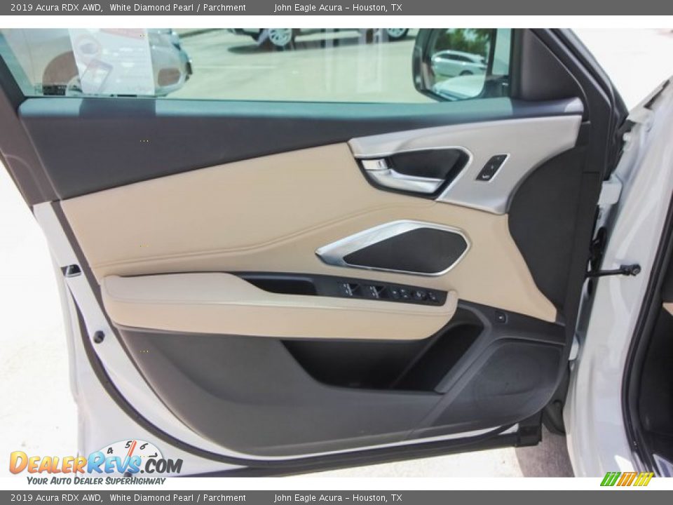 2019 Acura RDX AWD White Diamond Pearl / Parchment Photo #15