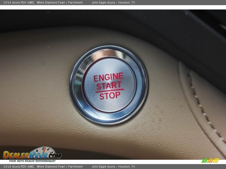 2019 Acura RDX AWD White Diamond Pearl / Parchment Photo #30