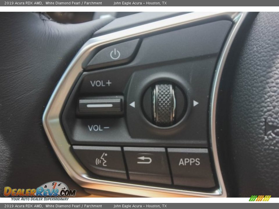 2019 Acura RDX AWD White Diamond Pearl / Parchment Photo #31