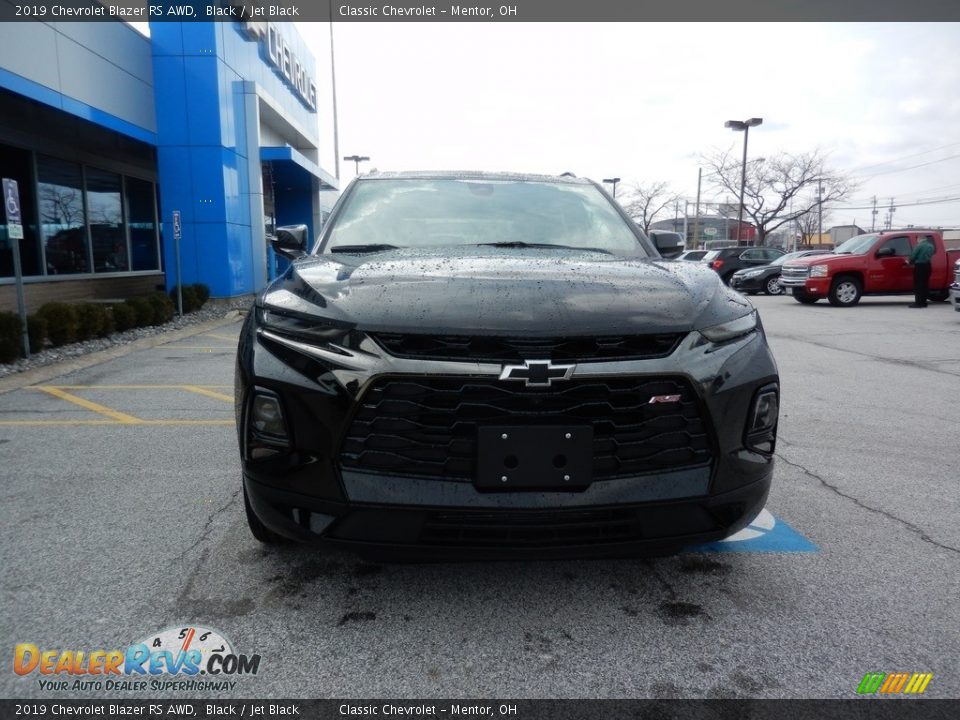 2019 Chevrolet Blazer RS AWD Black / Jet Black Photo #2