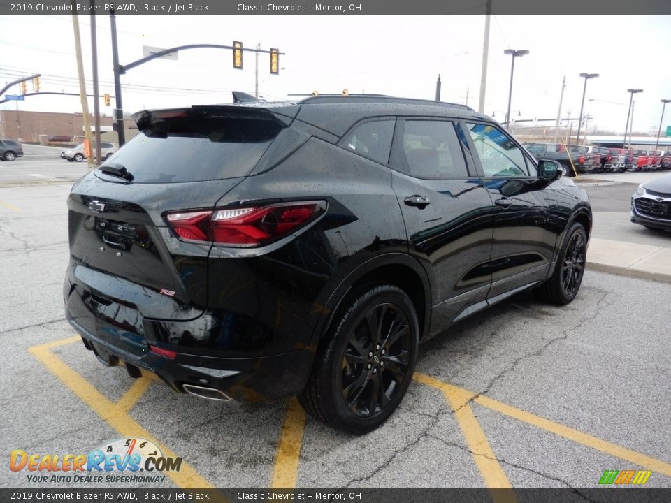 2019 Chevrolet Blazer RS AWD Black / Jet Black Photo #4