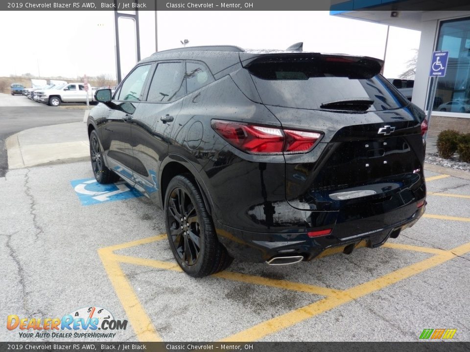 2019 Chevrolet Blazer RS AWD Black / Jet Black Photo #5